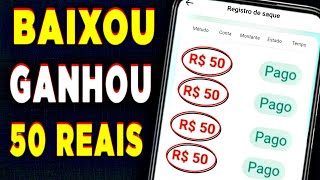 SAQUE R$50,00 GRÁTIS NO PIX | APP PAGANDO 50 REAIS DE GRAÇA