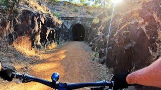 Cycling the Railway Reserve Heritage Trail - GoPro Hero 7 Time Warp