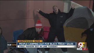 Black Friday: For some, camping out to shop is just for fun