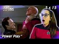 🖖Star Trek: The Next Generation 5x15 Power Play REACTION