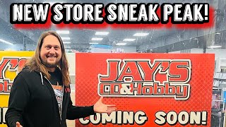 First Look Jays CD \u0026 Hobby New Store! A Brand New Toy Store!