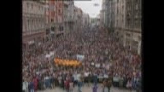 Bosnia - 3000 Protest Against Serb Advances