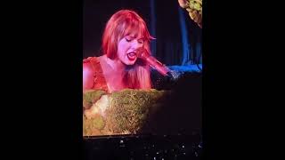 Taylor Swift Cries While Performing “Champagne Problems” After Breakup Live Eras Tour
