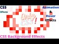 CSS Background Effects | CSS Hexagon Hover & Animation Effects Using Only HTML CSS