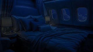 Airplane Noise Black Screen for Quality Sleep | Premium Plane Engine Sounds for Relaxation | ASMR