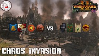 CHAOS INVASION - Total War Warhammer 2 - Online Battle 472