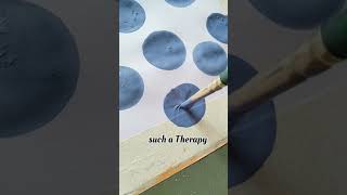 Art Therapy || Satisfying Art || Therapeutic Painting || Relaxing Music #shorts