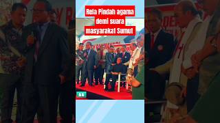 Rela pindah agama demi suara masyarakat Sumut#viralvideo #news#motivation #beritaterkini