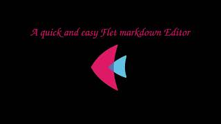 A Fun Little Markdown Editor in Python and Flet (Flutter)