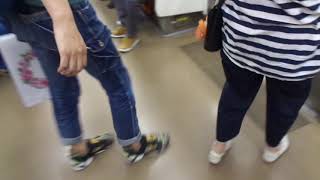 8th June 2019: Riding an old 1981 Tokyu 8500 Series Train, Futakotamagawa-Sangen-jaya, Tokyo, Japan