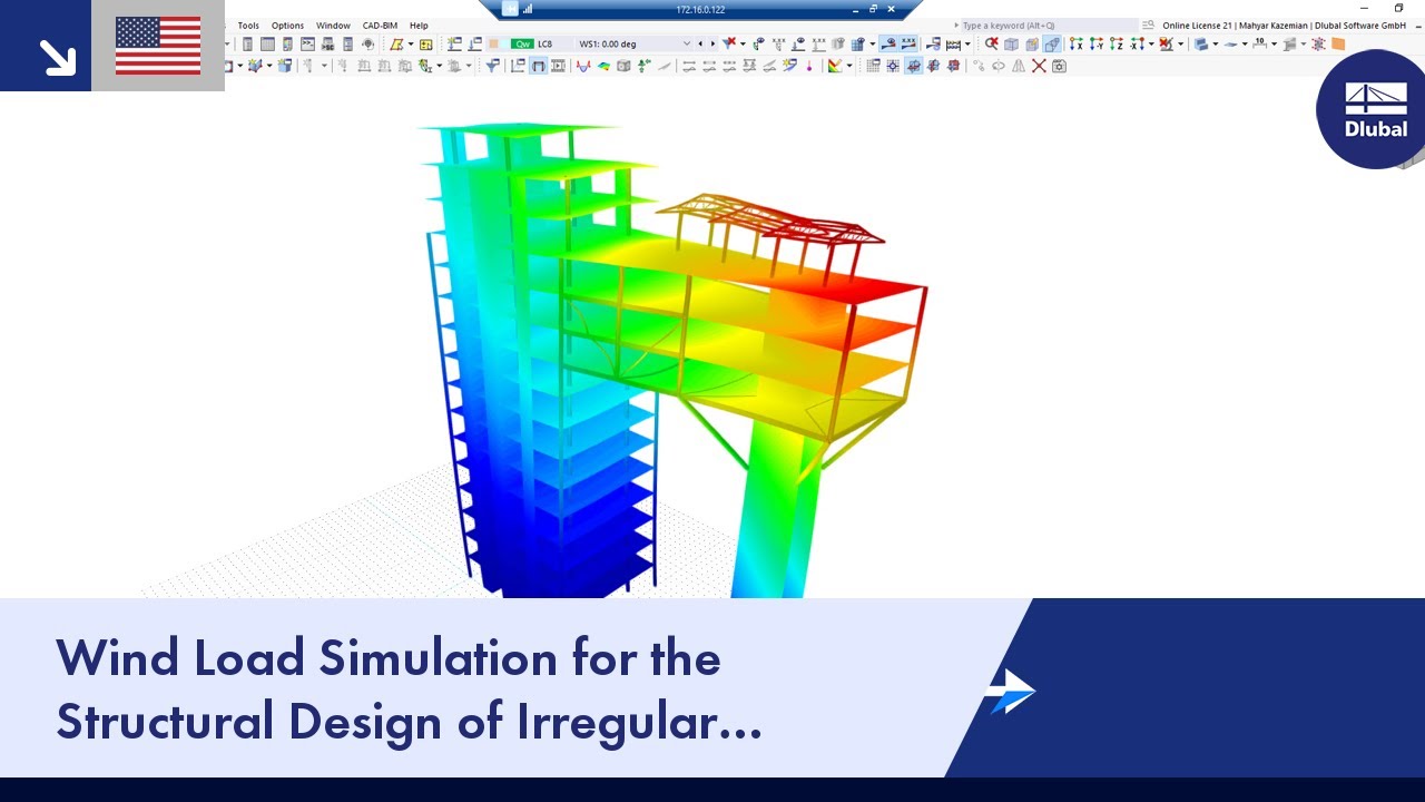 Wind Load Simulation For The Structural Design Of Irregular High Rise