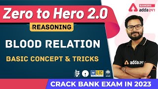 Blood Relation Reasoning Tricks & Basic Concept | Banking Foundation Adda247 (Class-37)