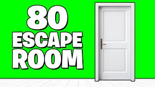 80 ESCAPE ROOM | Tutorial | Fortnite (All Levels)