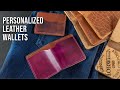 Personalized Leather Wallets