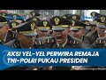 [LENGKAP] Aksi Memukau Yel Yel Perwira Remaja TNI-Polri Bikin Kagum Presiden Jokowi dan Iriana