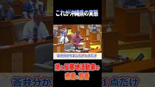 これが沖縄県の実態　沖縄県と反基地活動家の癒着＆茶番　#玉城デニー知事　#辺野古　#沖縄県議会