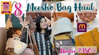 Latest Meesho Bag Haul🛍 Under🥰 ₹350/- | Sling Bag, Tote Bag| Honest Review😇