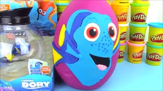 Disney Pixar Finding Dory Giant Play Doh Surprise Egg