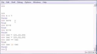 Python Programming Tutorial - 23 - Comparison Operators