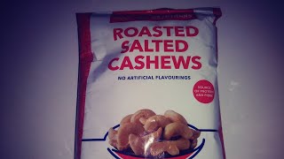 Aldi vs lidl economy roasted salted cashews