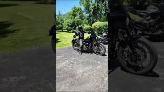 Sportbike Rider Tries a Harley For the First Time #shorts #harleydavidson