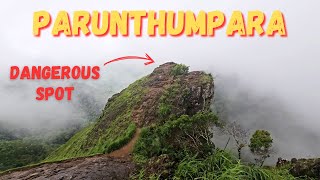 CAN I REACH THE DANGEROUS SPOT IN THE RAIN ?? PARUNTHUMPARA MALAYALAM ADVENTURE TRAVEL VLOG