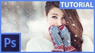 Jak vytvořit reálně (vy)padající sníh v jakékoli fotografii – Photoshop CZ tutorial