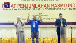 PRU-15: BN kekalkan kerusi DUN Tioman