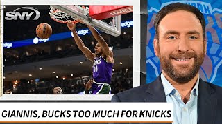 NBA Insider Ian Begley reacts to Knicks' winning streak coming to an end in Milwaukee | SNY