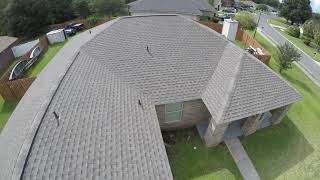 Weathered Wood shingle by GAF Timberline HDZ