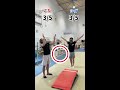 【体操、ロイター板バク宙対決した結果、、】gymnastics challenge shorts