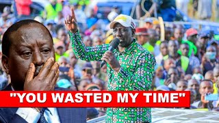 Listen to what Ruto told Raila in Bungoma after he rejected AU job to vie for president in 2027!