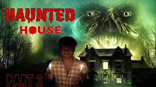 one night ghost story dangerous ( part 2 )//एक रात भूत की कहानी खतरनाक //@hamzaking143  भूतिया घर ||