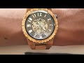 wooden watches unboxing jord