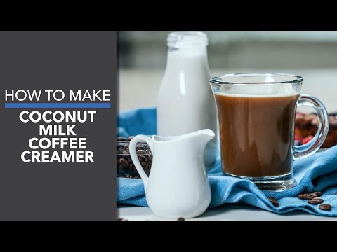 How to Make Coconut Milk Coffee Creamer How to Make Coconut Milk Coffee Creamer