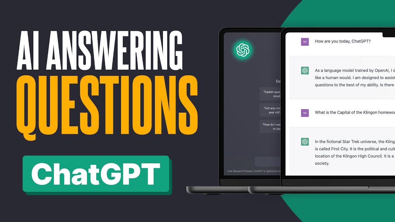 How To Use Chatgpt To Answer Questions Quick Tutorial Youtube