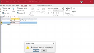 Microsoft Access: How to Fill Dropdown List from Another Table (Step-by-Step)