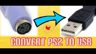 How to turn old PS2 port to USB Keyboard at home || 100% working