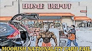 Moorish Sovereign FAILS at Home Depot: Nationality Card SCAM Exposed!