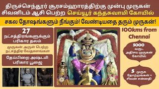 5000 வருட செய்யூர் கந்தசுவாமி கோயில்| 5000 years Kandaswamy Temple| Cheyyur