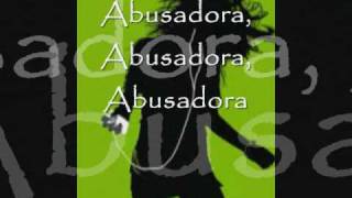 Abusadora - Wisin & Yandel - with lyrics, con letra