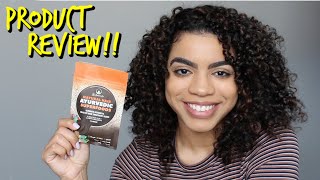 Trying Out Soultanicals Ayurvedic Superfoods Treatment Blend! | Treat Yo Hair