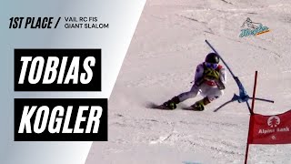 Tobias Kogler FIS GS Vail 1/30/22
