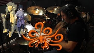 Kin | Naruto Shippuden | Flow | Niji No Sora | Drum Cover (Studio Quality)