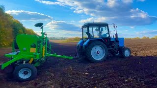 Посів пшениці,Мтз82/як Тесла/на автопілоті+НІКА4 від компанії Veles agro