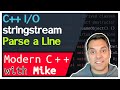 Stringstreams (sstream) - Stream-Based I/O part 9 of n -  Modern Cpp Series Ep. 199