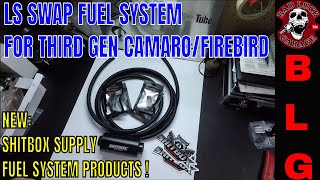 3RD GEN CAMARO LS SWAP FUEL SYSTEM ADAPTERS, LINES, AND FITTINGS