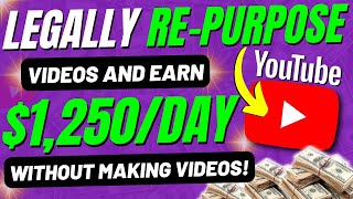 How To Make Money On YouTube Without Making Videos Yourself From Scratch (Easy Money)