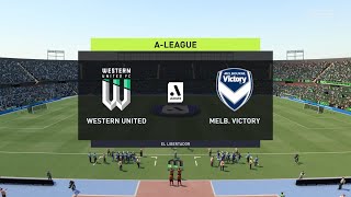 FIFA 22 | Western United vs Melbourne Victory - A-League | Gameplay