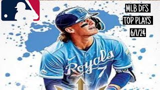 THE DFS EXPERIENCE MLB DFS TOP PLAYS 6/1/24